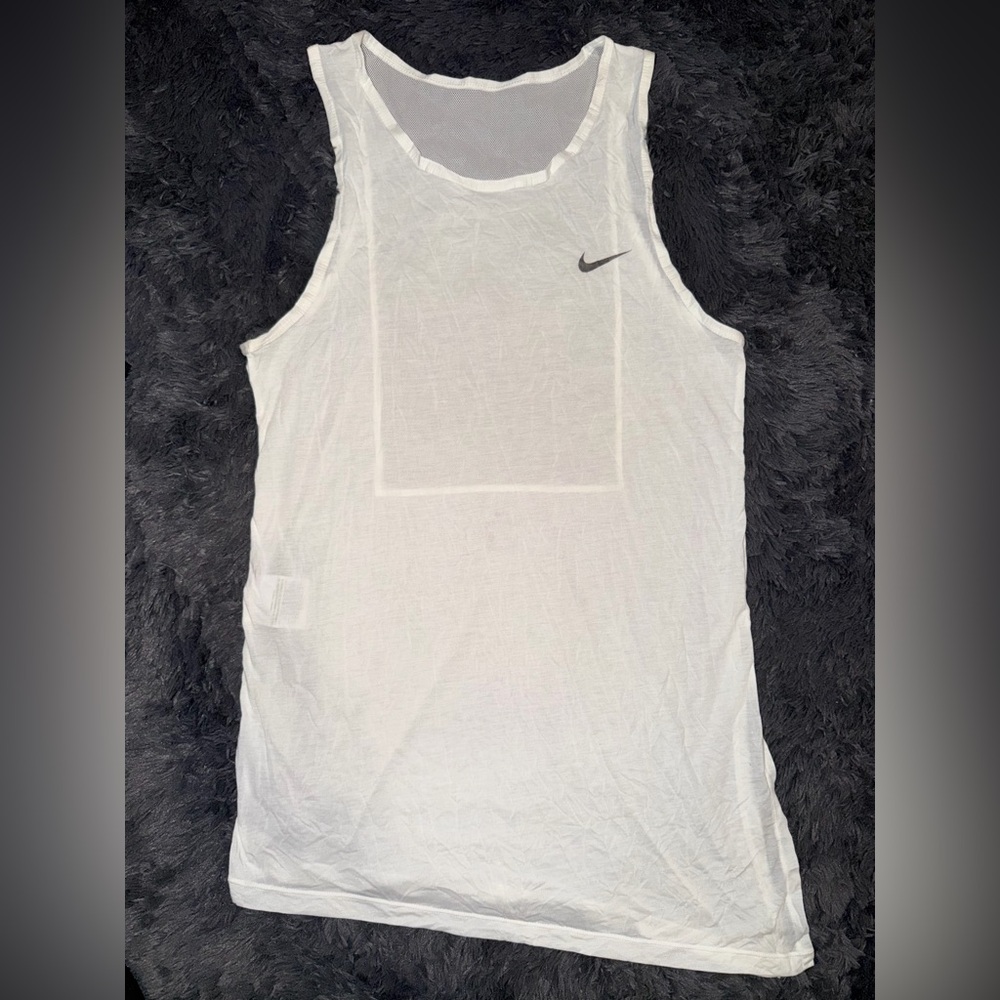 NIKE Womens Asymmetric Top - Small